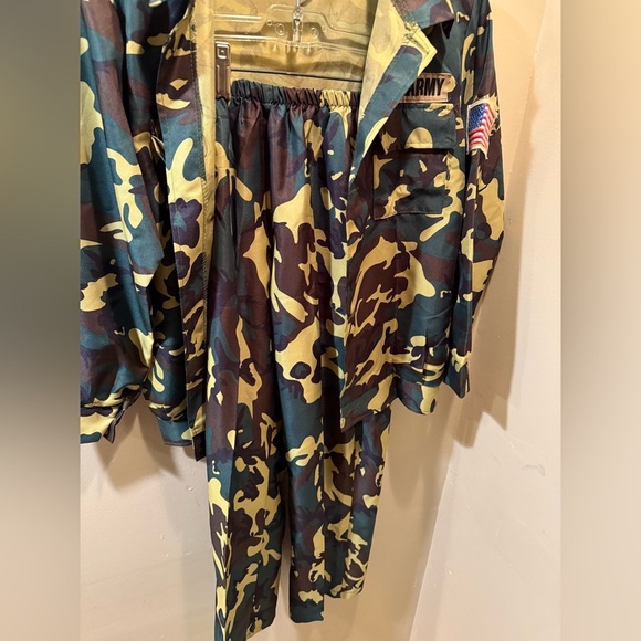 3 pc Camouflage Army Jacket and Pants Set Boys - Picture 6 of 9